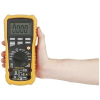 RMS Autorange Multimeter With Temperature LED Backlit Overload Protection