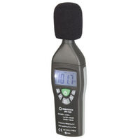 Compact Digital Sound Level Meter tripod mount for prolonged use Battery 9V