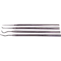 PICK & SCRIBE SET S/STEEL 4PCS