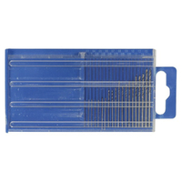 20 Piece Micro Drill Set 0.3 1.6mm Drilling wood composites plastic soft metals