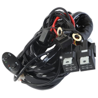 Wiring Loom LED Bars 30A X2 Deutsch Connector - 2x Relay - 2x Switch