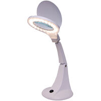 Junior Magnifier LED Desk Lamp 3 Dioptre for Soldering Hobby Electronics