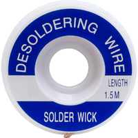 3mm X1.5M Desoldering Wire Pure Copper Braid Construction
