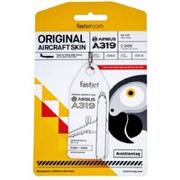 Aviationtag Airbus A319 FastJet Co-Branded White