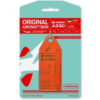 Aviationtag Airbus A330 Windrose Red