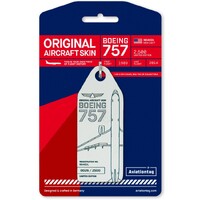 Aviationtag Boeing B757 Delta Airlines White