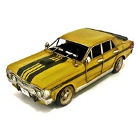 Ford XY GT Car Yellow and Black Ornament 30cm