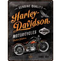 Nostalgic-Art Large Sign Harley - Timeless Tradition