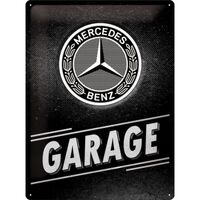 Nostalgic-Art Large Sign Mercedes-Benz Garage