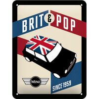 Nostalgic-Art Small Sign Mini - Brit Pop