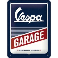 Nostalgic-Art Small Sign Vespa Garage