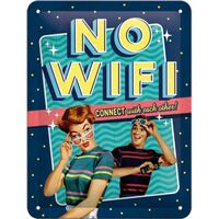 Nostalgic-Art Small Sign No WiFi