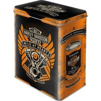 Nostalgic-Art Tin Box Large Harley-Davidson Wild at Heart