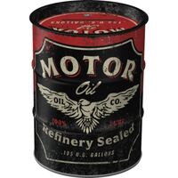 Nostalgic-Art Money Box Oil Barrel Motor Oil