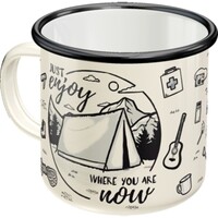 Nostalgic-Art Enamel Mug The Mountains Are Calling