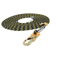 B-Safe Safety Line Kernmantle Rope 11mm x 5m double action hook one end BS010105