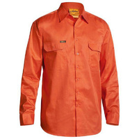 Bisley Hi Vis Cool Lightweight Drill Shirt