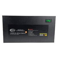 Baintech 12V 150Ah 200 Continuous BMS Slimline Lithium Battery with Digital Display