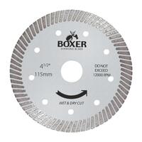 Austsaw 115mm (4.5") Diamond Blade Boxer Ultra Thin - 22.2mm Bore BXR4.5U