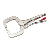 Crescent 280mm 11" Plier Locking C-Clamp Regular Tips C11CCVN