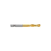Alpha 6.0mm Hex Shank Quick Release Drill Bit - Gold Series C9QRM060