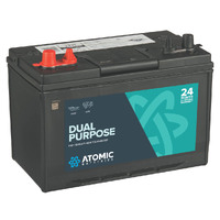 Atomic 12V 90Ah Dual Purpose AGM Battery