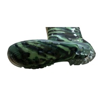 Generic Work Gum Boots Rubber Waterproof Rain Shoes Classic Unisex Gumboots - Camo - EU 41