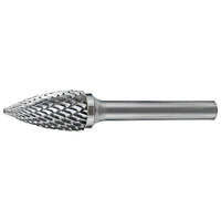 Holemaker Carbide Burr Tree Shape Pointed End 3/4" x 1" Head CB-SG7