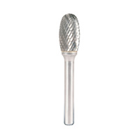 Morrisflex 3/8" Oval Shape Carbide Burr 2" Long CBSE1