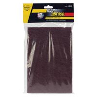 Alpha Non woven Hand Pad Premium / Maroon - Carded (Pk 2) CGNWHPM