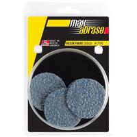 Alpha 75mm Z60 Grit Resin Fibre Disc R Type Zirconia - Carded (Pk 5) CGRFZ7560