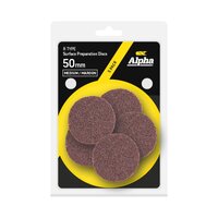 Alpha 50mm Surface Prep Disc R Type Medium / Maroon - Carded (Pk 5) CGSP50M