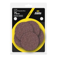 Alpha 75mm Surface Prep Disc R Type Medium / Maroon - Carded (Pk 5) CGSP75M