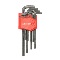 Crescent 13 Piece Long Arm SAE Hex Key Set CHKLASAE13