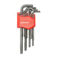 Crescent 13 Piece Long Ball End Metric Hex Key Set CHKLMBALL13