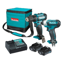 Makita 12V 2 Piece Drill Driver/Impact Driver 2.0Ah Combo CLX224SA