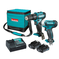 Makita 12V 2 Piece Hammer Drill Driver/Impact Driver 2.0Ah Combo CLX239SA