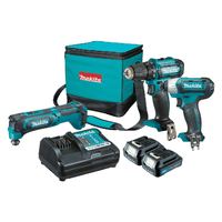 Makita 12V Max 3 Piece 1.5Ah Combo CLX307