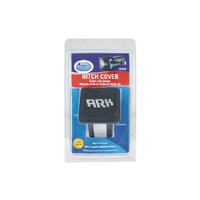 Hitch Receiver Cover with Ark Logo Spring Clip Secures Cover with Out Hitch Pin In Blister