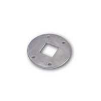 Rnd Mtg Plate to Suit 40mm Square Axle