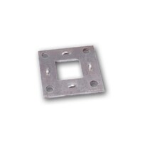 Square Mounting Plate to Suit 45mm Axle