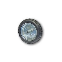 10 Inch Solid Rubber Wheel Steel Rim