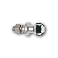 3.5T 50mm Chrome Towball x 7/8" Diameter x 62mm Length