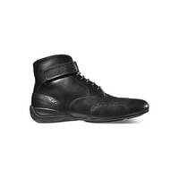 Piloti Campione Black Leather Driving Shoes