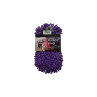 Purple Supersuds Chenille Microfibre Sponge