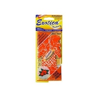 Exotica Palm Tree Peach Car Air Freshener