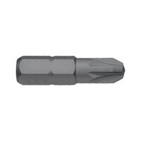 Alpha Pozi PZ3x25mm Insert Bit - Carded - 2 Pack CPZ325S