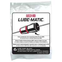 Weld-Aid Lube-Matic Black Pre-Treated Lube Pad 17060