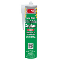 CRC Food Zone Silicone Sealant - Clear 12x10.1oz FZ14083