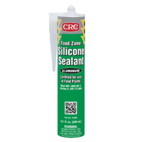 CRC Food Zone Silicone Sealant - Aluminum 12x10.1oz FZ14088